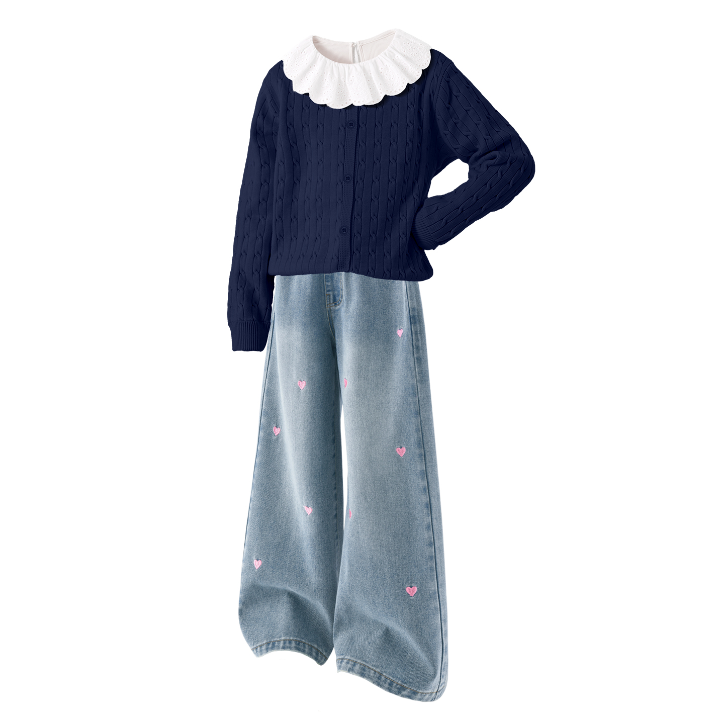 Детская повседневная спортивная одежда Disney, Solid Color Navy Blue+Solid Color Sea Salt Blue+Solid Color Gardenia White
Детская повседневная спортивная одежда Disney, Solid Color Navy Blue+Solid Color Sea Salt Blue+Solid Color Gardenia White