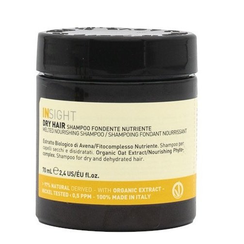 INSIGHT DRY HAIR ШАМПУНЬ ПИТАТЕЛЬНЫЙ ДЛЯ СУХИХ ВОЛОС УКРЕПЛЯЮЩИЙ 70 МЛ
INSIGHT DRY HAIR ШАМПУНЬ ПИТАТЕЛЬНЫЙ ДЛЯ СУХИХ ВОЛОС УКРЕПЛЯЮЩИЙ 70 МЛ