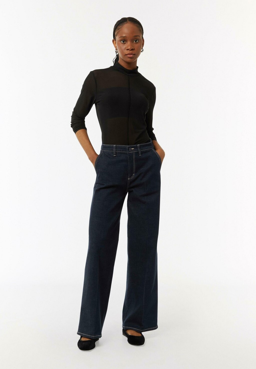 Топ с длинными рукавами LANGARM comma, черный
Топ с длинными рукавами LANGARM comma, черный