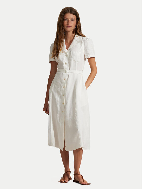 Платье-рубашка regular fit 211972041001 Polo Ralph Lauren, белый
Платье-рубашка regular fit 211972041001 Polo Ralph Lauren, белый