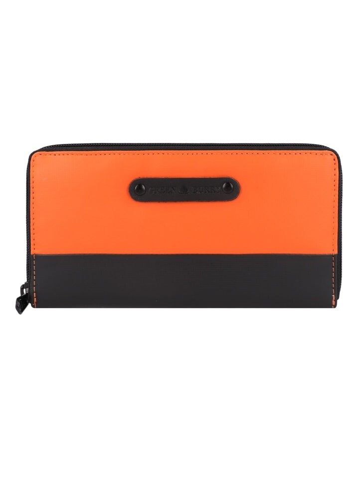 Кошелек Greenburry Upcycled Tarpaulin 19 cm, цвет orange-black
Кошелек Greenburry Upcycled Tarpaulin 19 cm, цвет orange-black