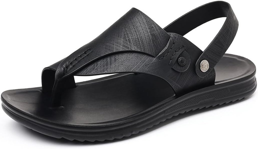 Мужские сандалии Rojeam, кожаные шлепанцы, нескользящие сандалии-рыбацкие, летняя обувь для путешествий, пляжа и повседневной носки, черный
Мужские сандалии Rojeam, кожаные шлепанцы, нескользящие сандалии-рыбацкие, летняя обувь для путешествий, пляжа и повседневной носки, черный