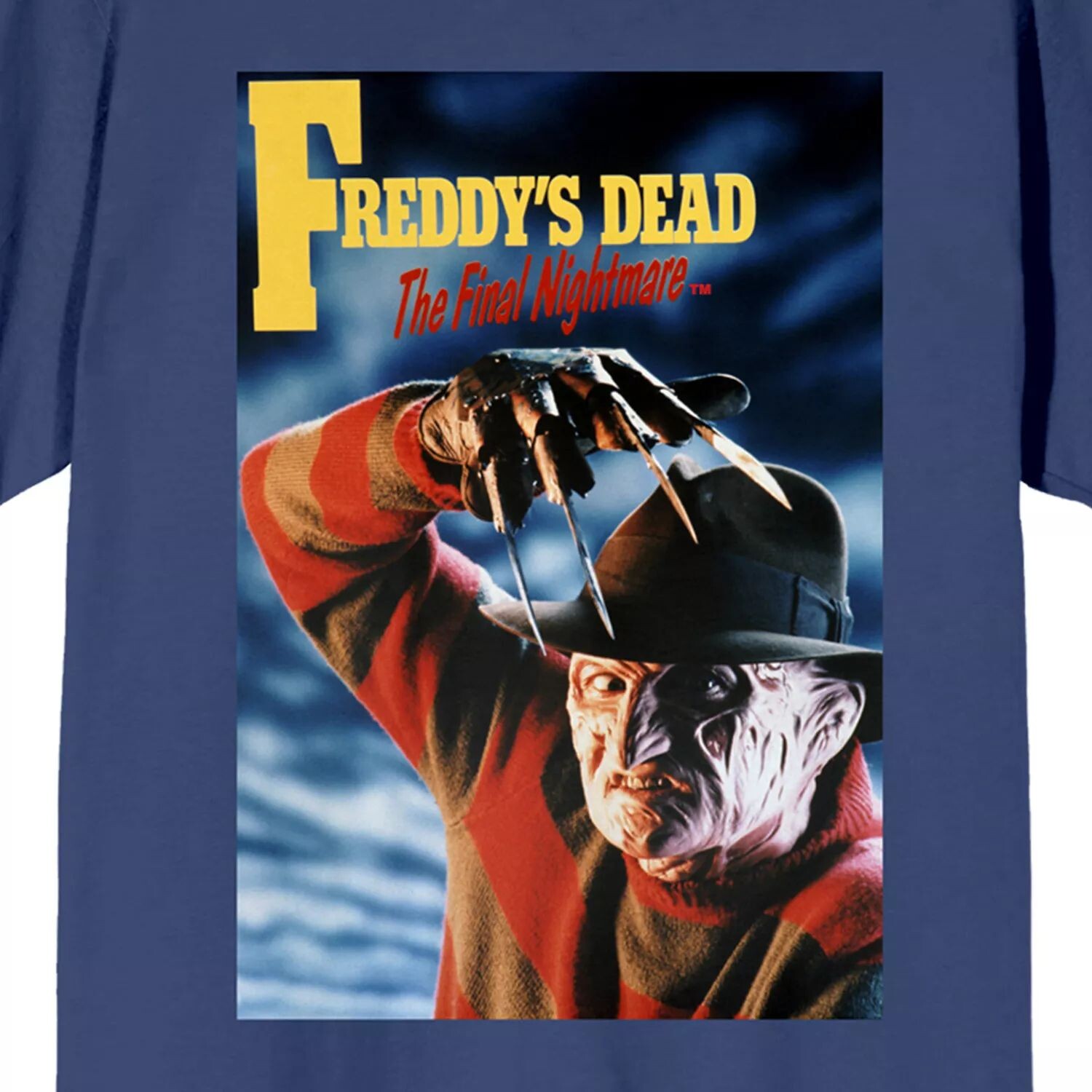Детская футболка с рисунком «Кошмар на улице Вязов» «Freddy's Dead» Licensed Character
Детская футболка с рисунком «Кошмар на улице Вязов» «Freddy's Dead» Licensed Character