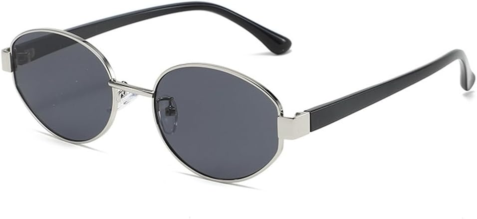 Ретро овальные солнцезащитные очки для женщин, модные металлические солнцезащитные очки для мужчин, стильные очки для активного отдыха, декоративные солнцезащитные очки с защитой от УФ-излучения UV400 KTUCN, Silver
Ретро овальные солнцезащитные очки для женщин, модные металлические солнцезащитные очки для мужчин, стильные очки для активного отдыха, декоративные солнцезащитные очки с защитой от УФ-излучения UV400 KTUCN, Silver