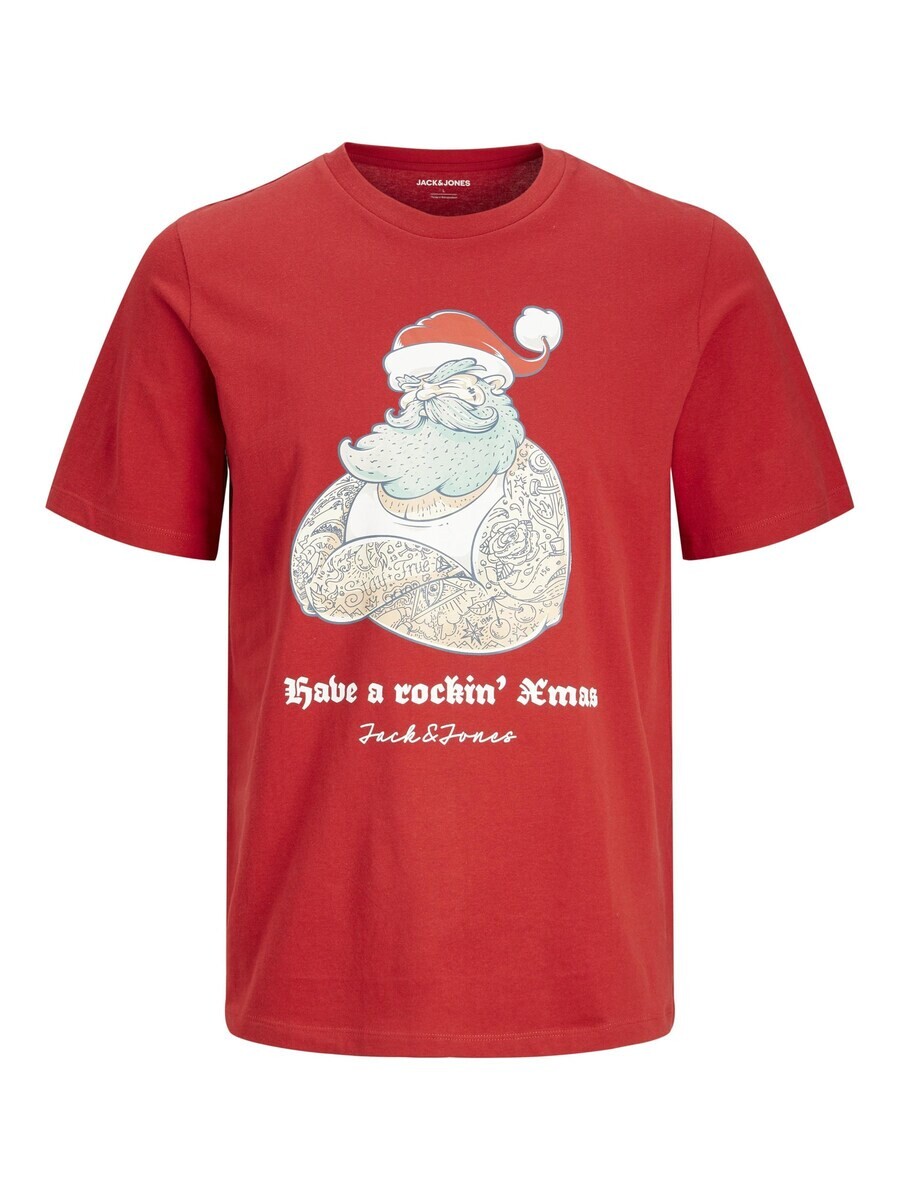 Классическая футболка JACK & JONES Shirt Xmas Funny, красный
Классическая футболка JACK & JONES Shirt Xmas Funny, красный