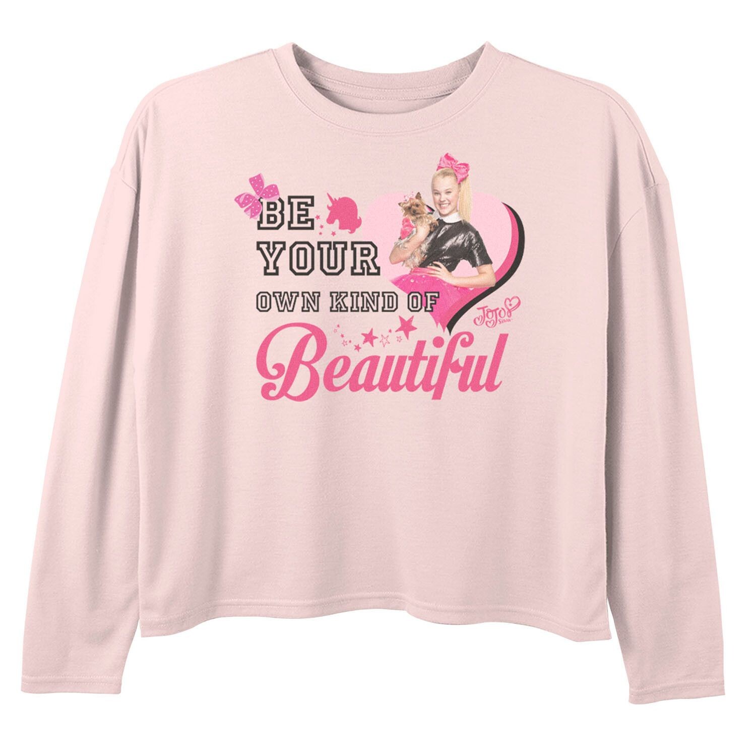 Футболка с рисунком «Own Kind Of Beautiful» для девочек 7–16 лет JoJo Siwa Licensed Character
Футболка с рисунком «Own Kind Of Beautiful» для девочек 7–16 лет JoJo Siwa Licensed Character