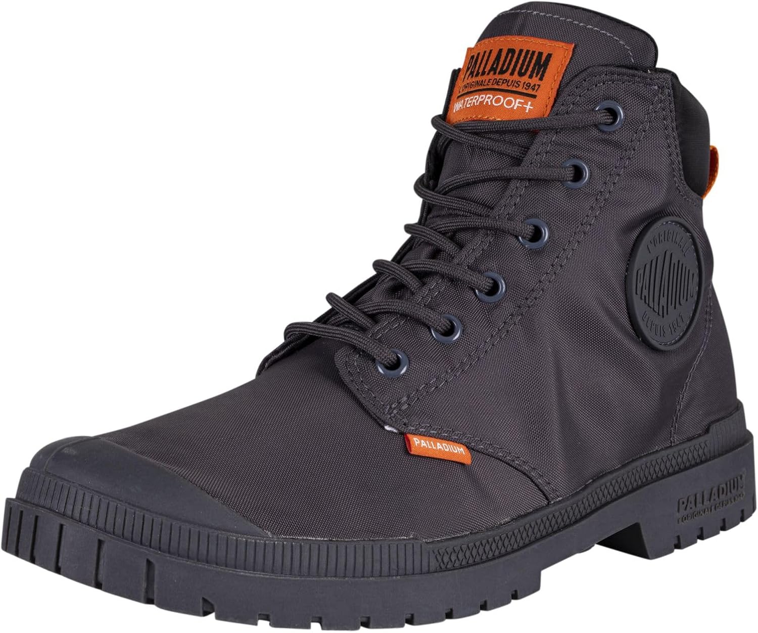 Palladium Unisex's Pampa Sp20 Cuff Wp+ Sneaker, Asphalt
Palladium Unisex's Pampa Sp20 Cuff Wp+ Sneaker, Asphalt