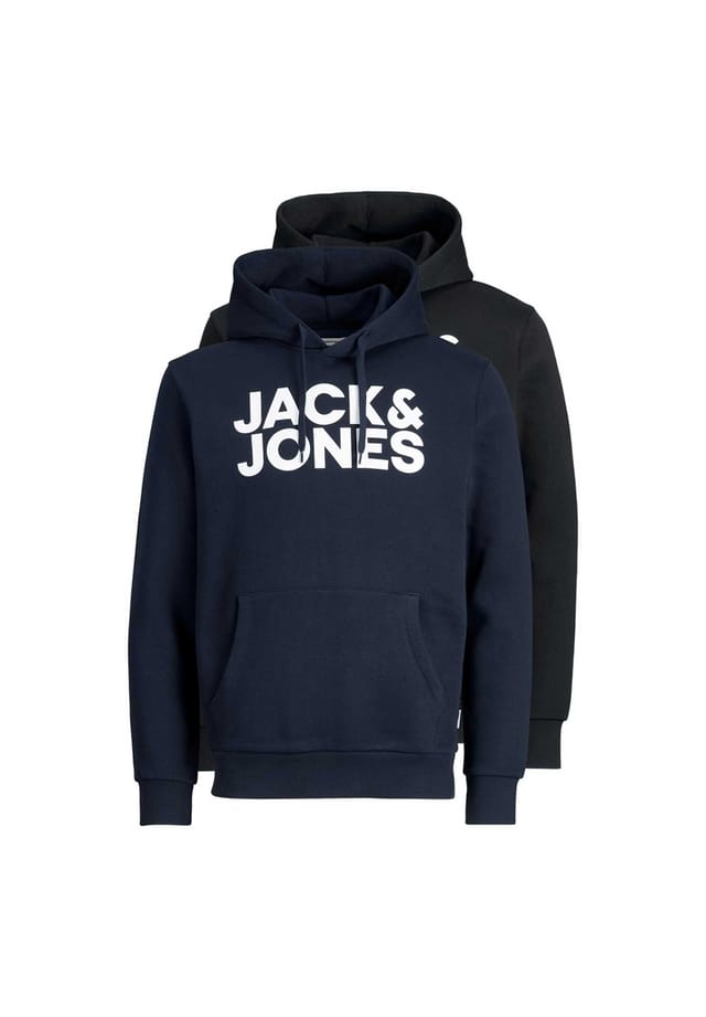 Толстовка с капюшоном 2 шт. в упаковке - jjecorp logo sweat hood hood logo Jack & Jones, мультиколор
Толстовка с капюшоном 2 шт. в упаковке - jjecorp logo sweat hood hood logo Jack & Jones, мультиколор