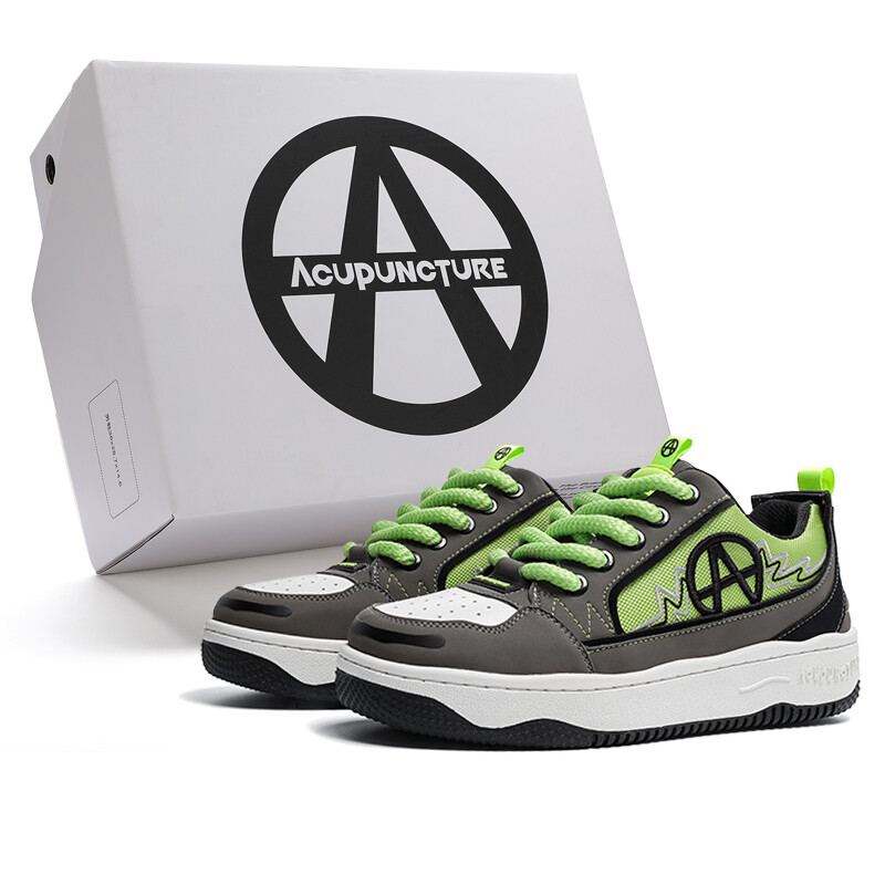 Кеды, скейтборд обувь унисекс низкий верх яблочно-зеленый Acupuncture
Кеды, скейтборд обувь унисекс низкий верх яблочно-зеленый Acupuncture