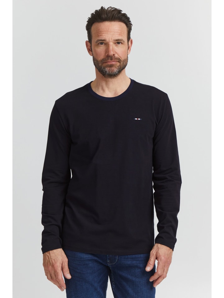 Рубашка с длинным рукавом FQ1924, черный 
Рубашка с длинным рукавом FQ1924, черный