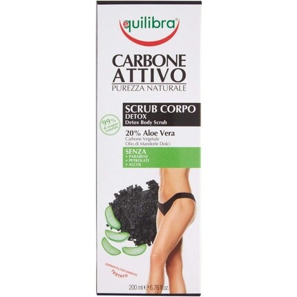 Carbone Attivo Детокс скраб для тела 200мл, Equilibra
Carbone Attivo Детокс скраб для тела 200мл, Equilibra