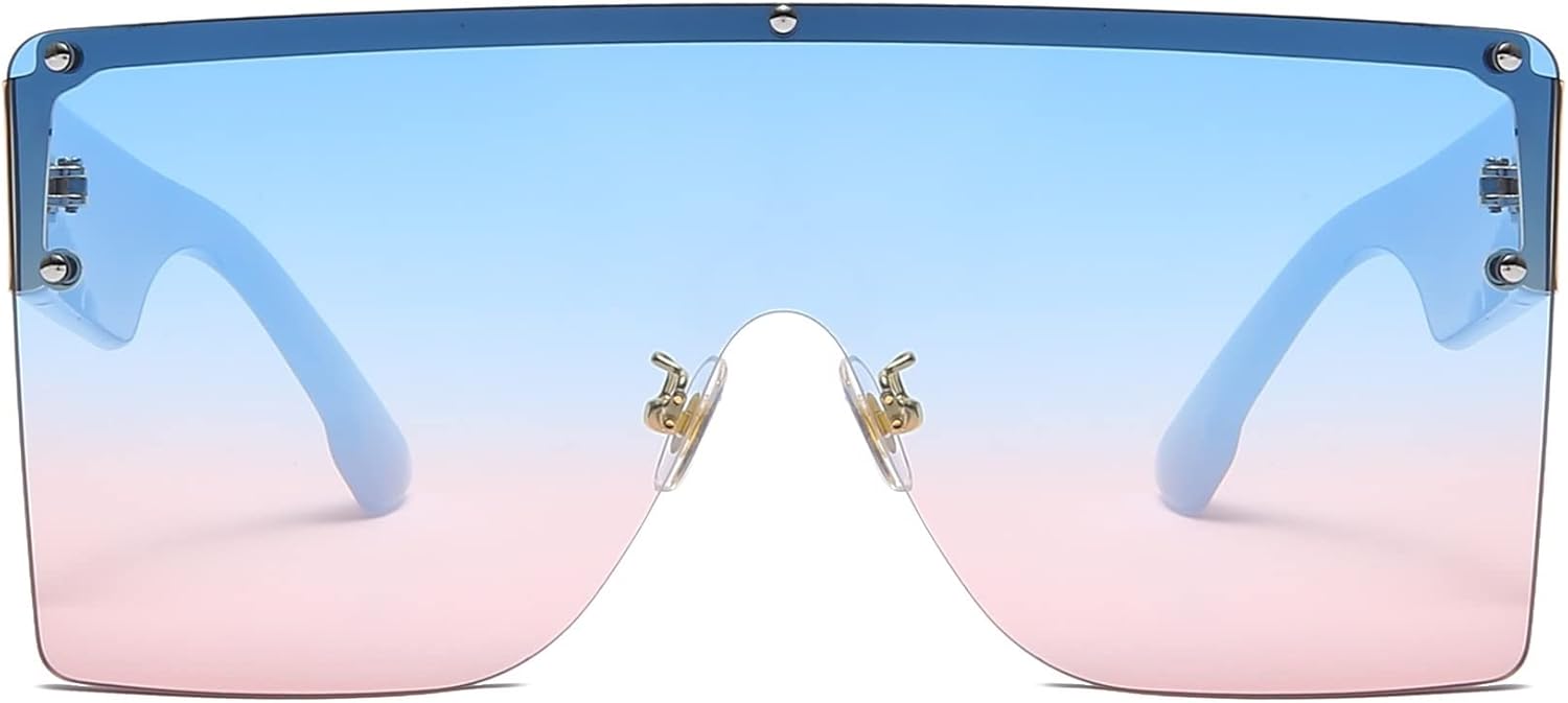 Квадратные безрамочные модные солнцезащитные очки 2026 года для мужчин и женщин, для уличной фотосъемки, отдыха и защиты от солнца (Цвет: B, Размер: Средний) MTZJH, One Color
Квадратные безрамочные модные солнцезащитные очки 2026 года для мужчин и женщин, для уличной фотосъемки, отдыха и защиты от солнца (Цвет: B, Размер: Средний) MTZJH, One Color