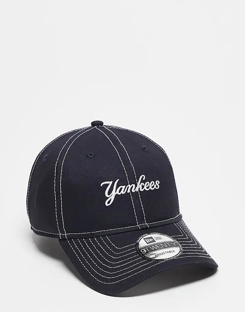 Кепка New Era NY Yankees 9twenty с контрастной строчкой черного цвета
Кепка New Era NY Yankees 9twenty с контрастной строчкой черного цвета