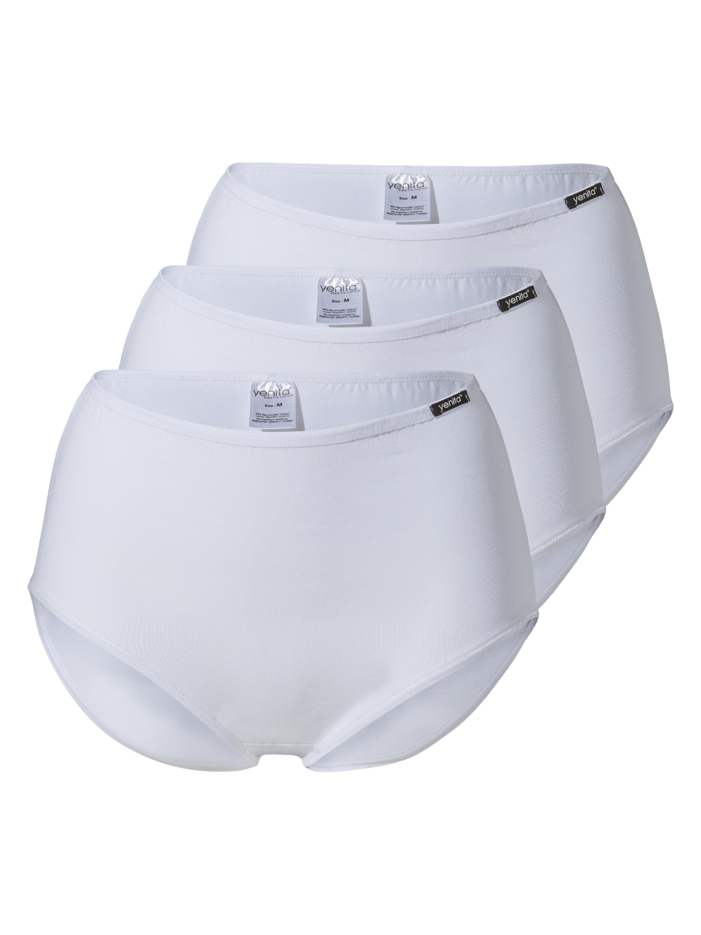 Yenita Трусы Boyshorts 'Modern' в белом цвете
Yenita Трусы Boyshorts 'Modern' в белом цвете