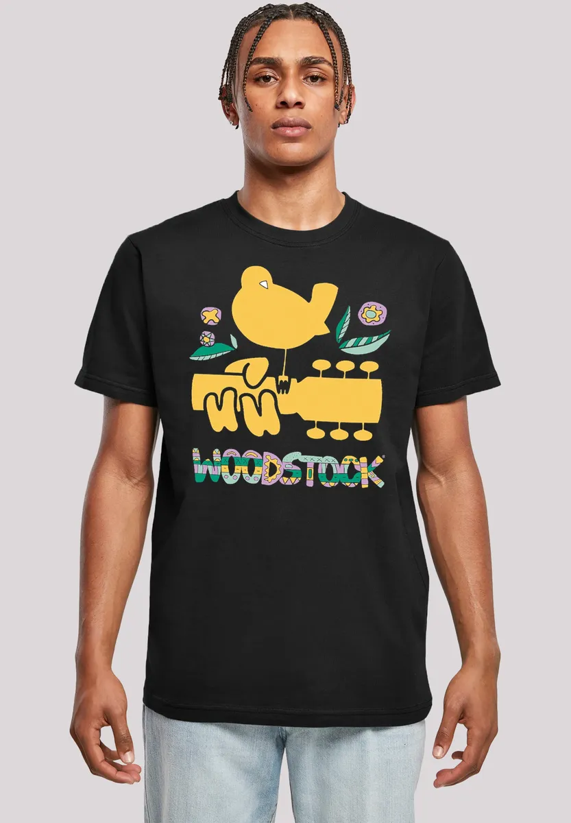 F4NT4STIC Футболка "Woodstock Artwork", мужская, премиум-мерч, стандартного кроя, базовая модель, рубашка с группой, черный
F4NT4STIC Футболка "Woodstock Artwork", мужская, премиум-мерч, стандартного кроя, базовая модель, рубашка с группой, черный