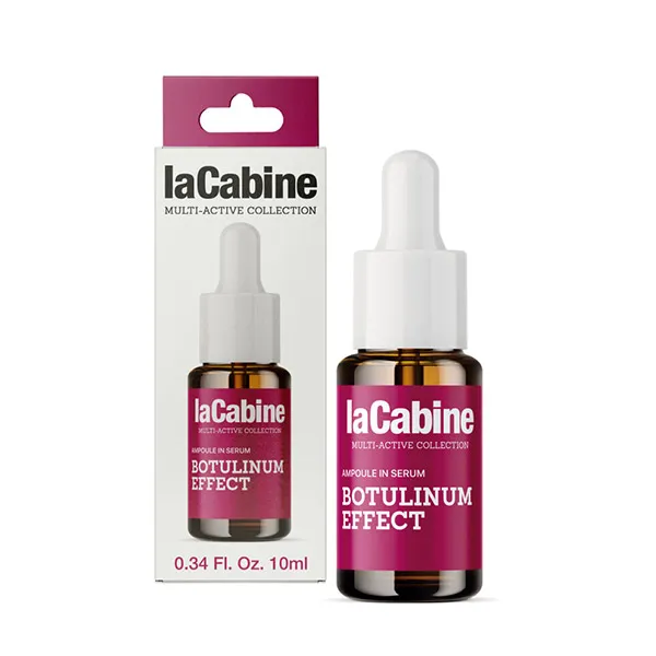 Мини-разглаживающая сыворотка Botulinum Effect Lacabine, 10 ml
Мини-разглаживающая сыворотка Botulinum Effect Lacabine, 10 ml