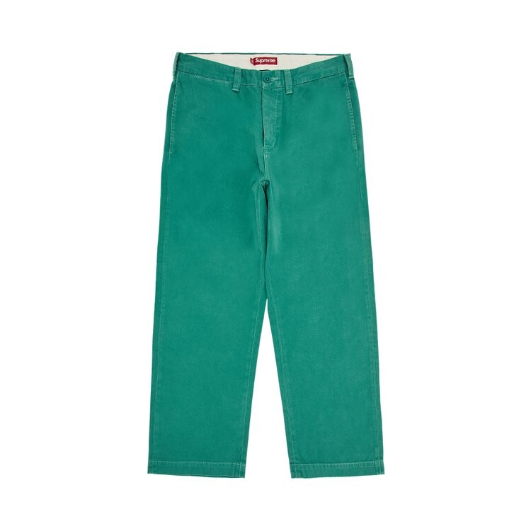 Брюки Supreme Chino Pant, цвет Dark Mint
Брюки Supreme Chino Pant, цвет Dark Mint