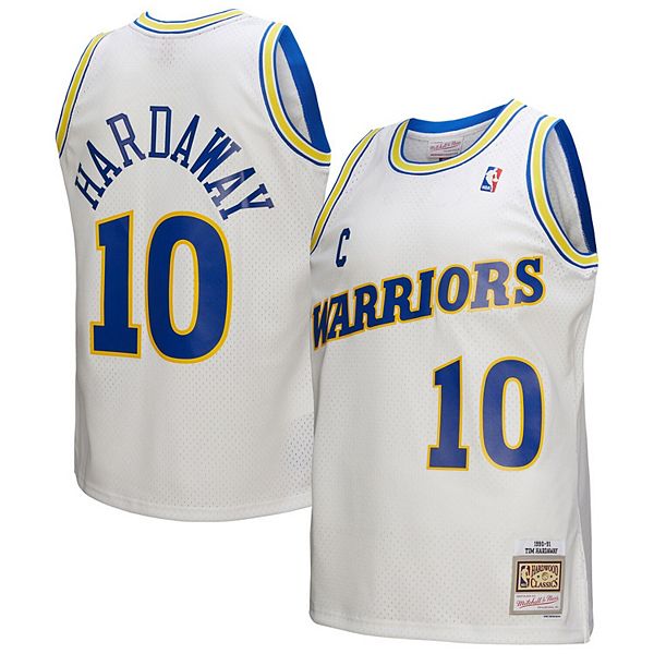 Мужская футболка Tim Hardaway Golden State Warriors Hardwood Classics 1990/91 Swingman белая Mitchell & Ness
Мужская футболка Tim Hardaway Golden State Warriors Hardwood Classics 1990/91 Swingman белая Mitchell & Ness