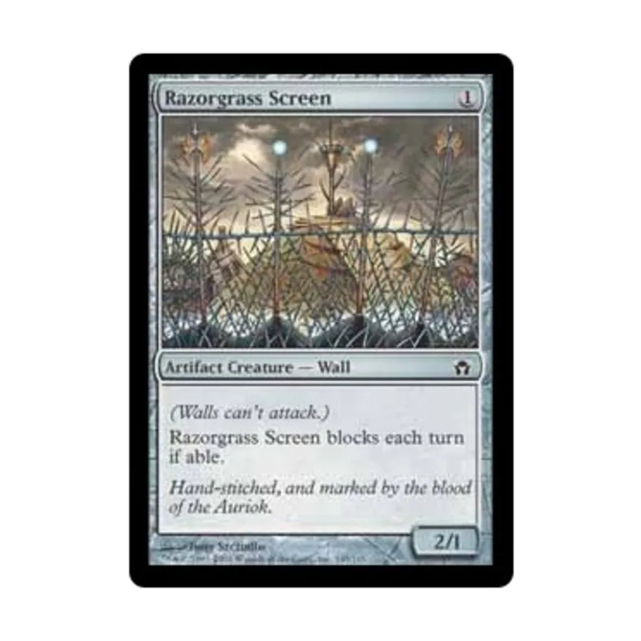 CCG Экран из бритвенной травы (С), MTG - Fifth Dawn
CCG Экран из бритвенной травы (С), MTG - Fifth Dawn