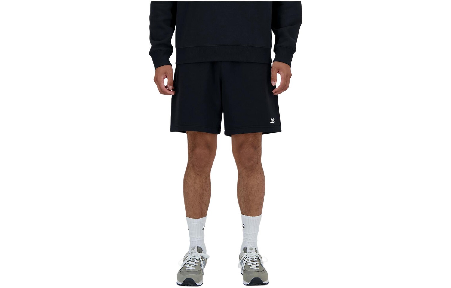 Мужские повседневные шорты New Balance, цвет Black
Мужские повседневные шорты New Balance, цвет Black