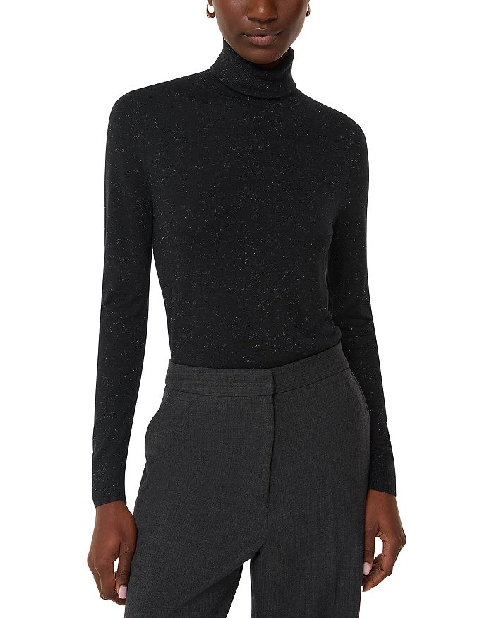 Топ Annie Sparkle с круглым вырезом Whistles, черный
Топ Annie Sparkle с круглым вырезом Whistles, черный