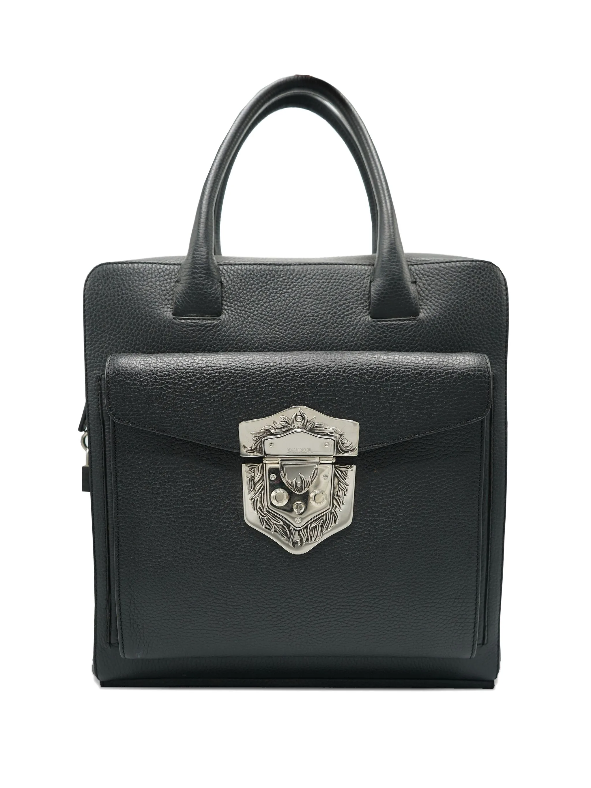 Портфель с логотипом Lardini, черный
Портфель с логотипом Lardini, черный