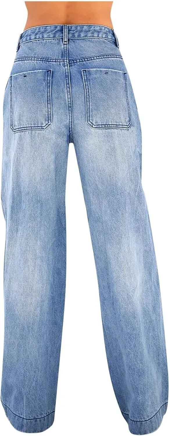 NATHGAM Wide Leg джинсы для женщин, бойфренд, низкая посадка
NATHGAM Wide Leg джинсы для женщин, бойфренд, низкая посадка