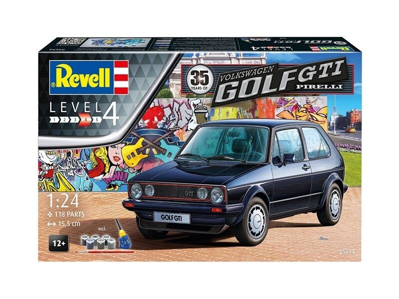 Revell, 35 лет Vw Golf1, Подарочный набор, 12+ 
Revell, 35 лет Vw Golf1, Подарочный набор, 12+