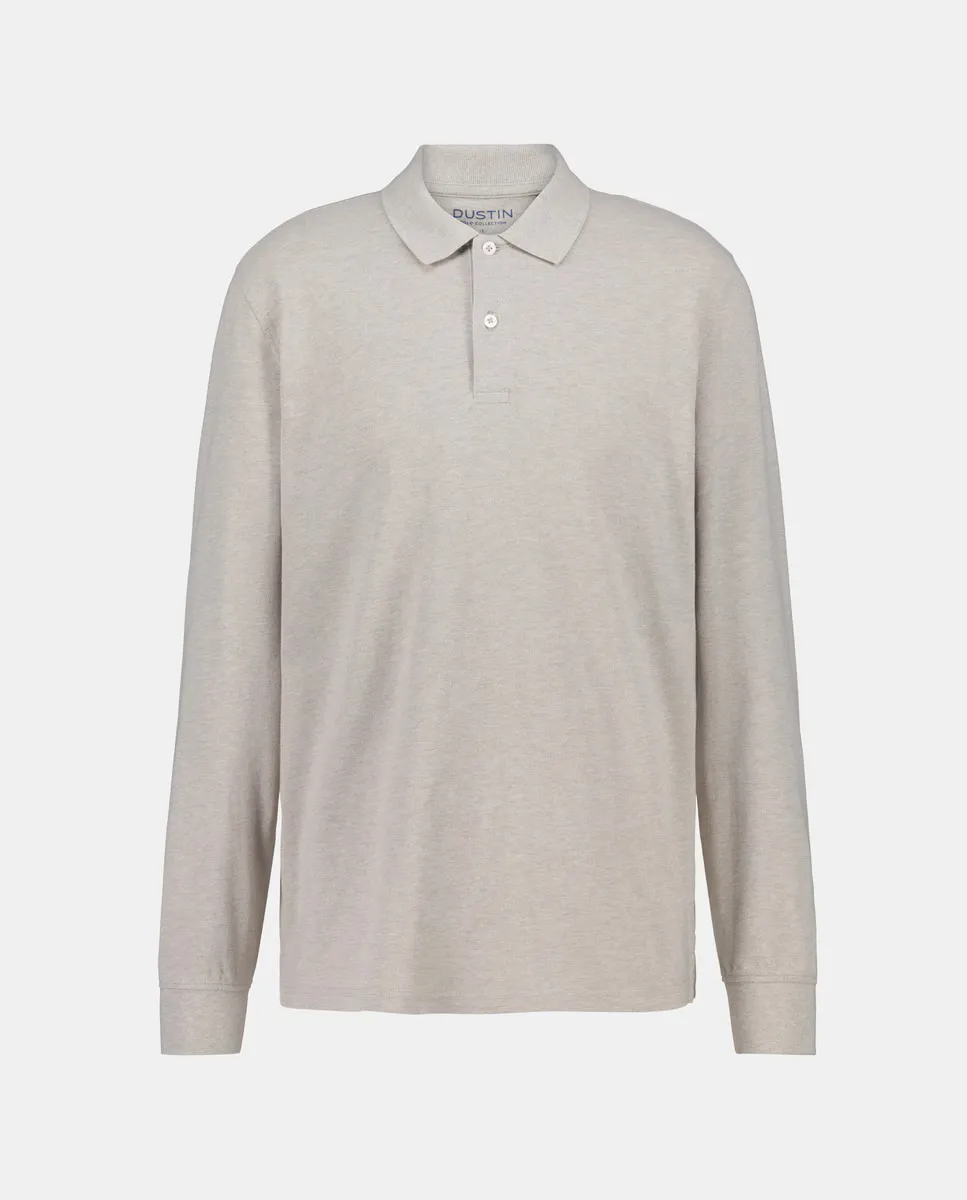 Поло с длинным рукавом пике миланж мужское Dustin, бежевый
Поло с длинным рукавом пике миланж мужское Dustin, бежевый