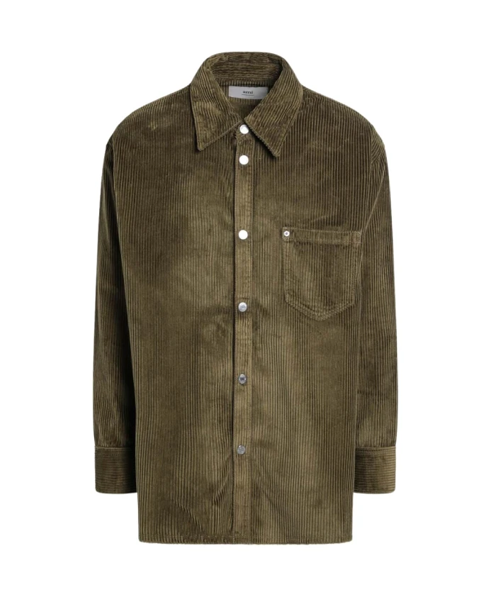 Коричневая рубашка с длинными рукавами Ami Paris, коричневый
Коричневая рубашка с длинными рукавами Ami Paris, коричневый