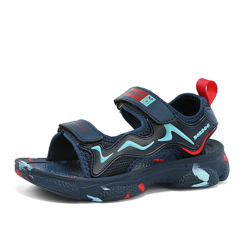 Детские сандалии с низким верхом, нескользящие и дышащие BOBDOG, синий
Детские сандалии с низким верхом, нескользящие и дышащие BOBDOG, синий