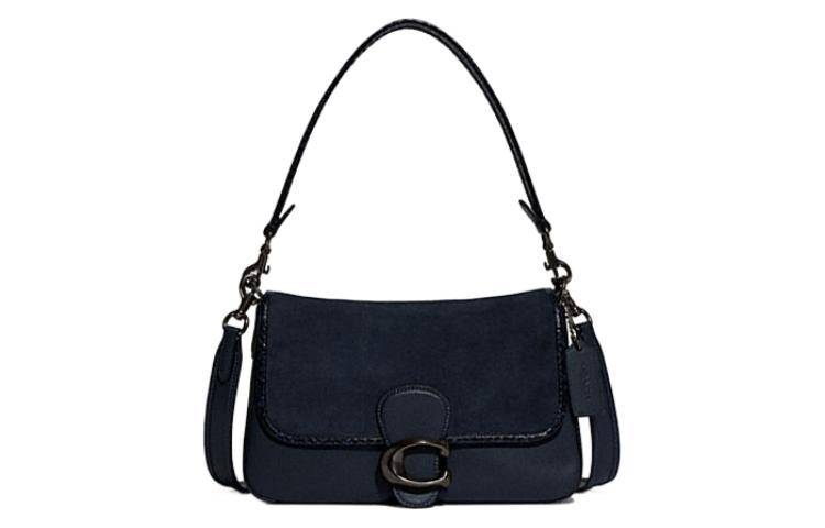 Сумка через плечо Tabby Cow с кожаными вставками и змеиной кожей женская морская синяя COACH
Сумка через плечо Tabby Cow с кожаными вставками и змеиной кожей женская морская синяя COACH