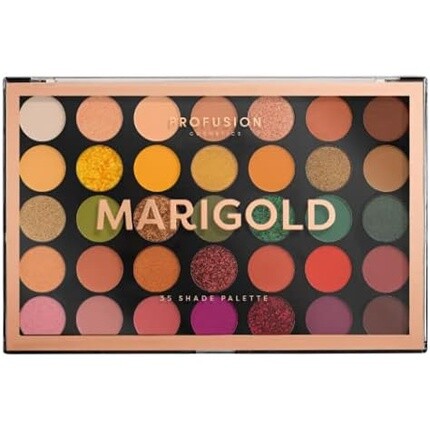 Палетка теней для век Profusion Cosmetics Marigold 35 оттенков
Палетка теней для век Profusion Cosmetics Marigold 35 оттенков