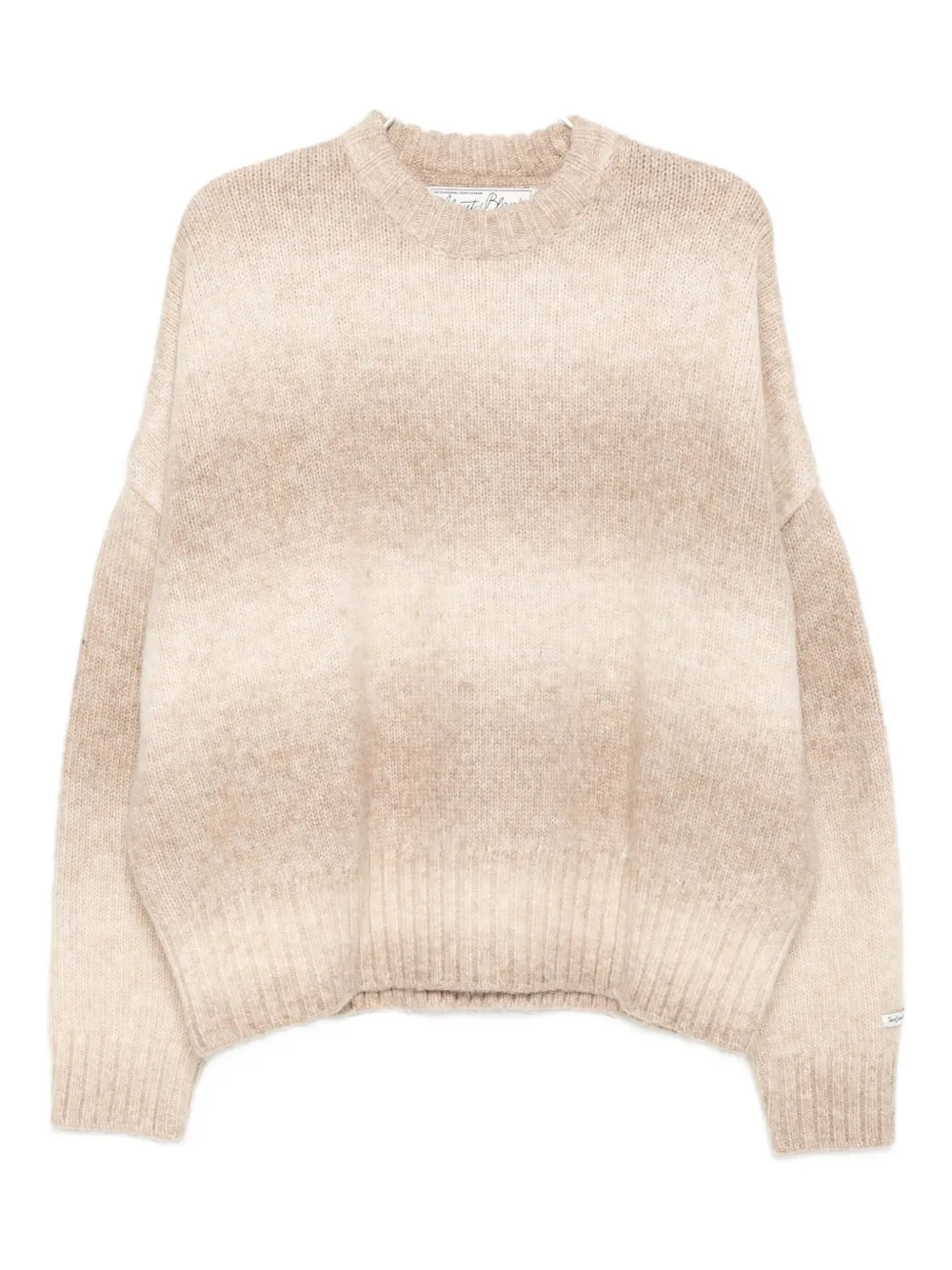 Джемпер с эффектом омбре ABOUTBLANK, нейтральный
Джемпер с эффектом омбре ABOUTBLANK, нейтральный