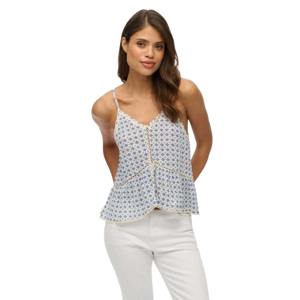 Футболка без рукавов Superdry Vintage Ladder Trim, синий
Футболка без рукавов Superdry Vintage Ladder Trim, синий