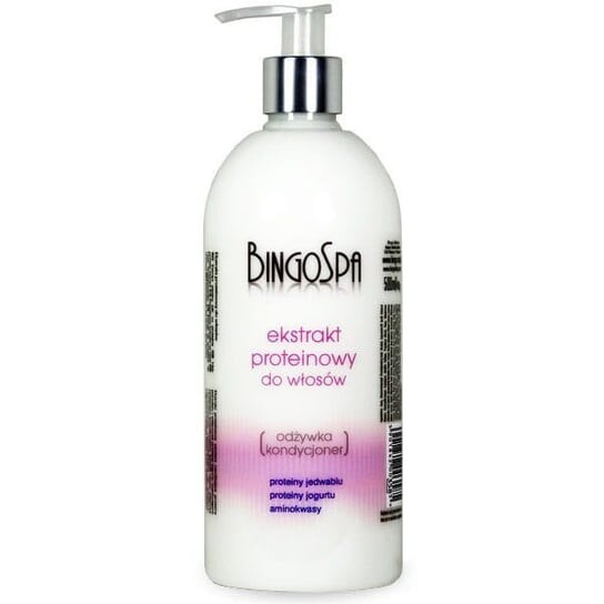 Протеиновый экстракт для волос (кондиционер) 500мл BINGOSPA
Протеиновый экстракт для волос (кондиционер) 500мл BINGOSPA