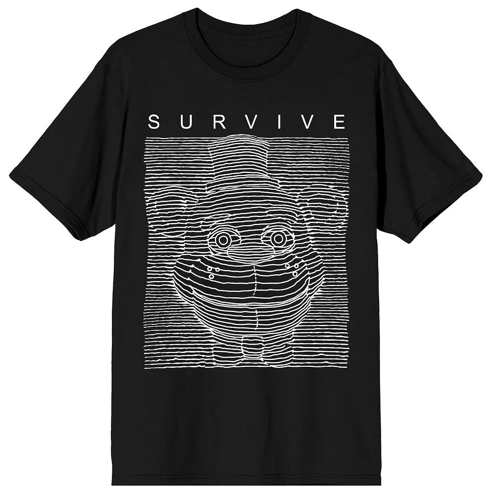 Мужская футболка с рисунком радиолинии Five Nights at Freddy's Survive Licensed Character, черный
Мужская футболка с рисунком радиолинии Five Nights at Freddy's Survive Licensed Character, черный