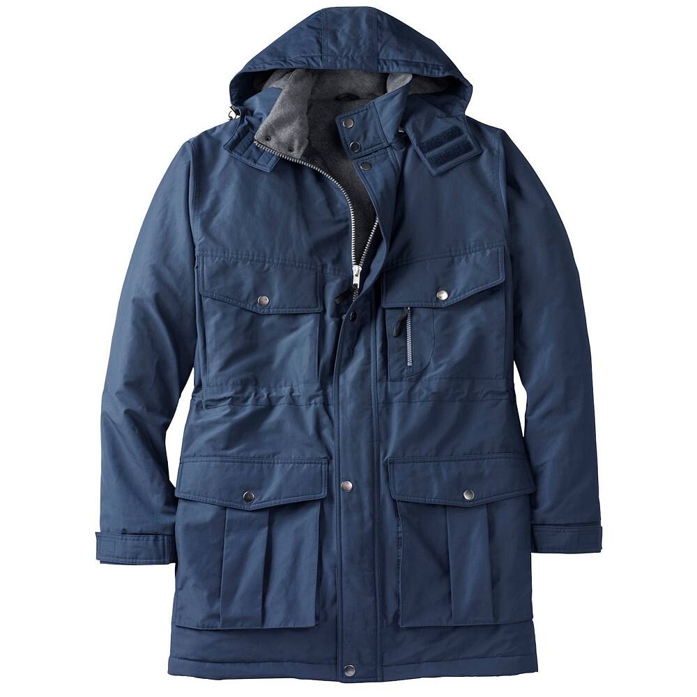 Мужская парка Boulder Creek By Kingsize, большая и высокая, на флисовой подкладке, со съемным капюшоном и 6 карманами, цвет Blue Indigo, Синий, Мужская парка Boulder Creek By Kingsize, большая и высокая, на флисовой подкладке, со съемным капюшоном и 6 кар
Мужская парка Boulder Creek By Kingsize, большая и высокая, на флисовой подкладке, со съемным капюшоном и 6 карманами, цвет Blue Indigo, Синий, Мужская парка Boulder Creek By Kingsize, большая и высокая, на флисовой подкладке, со съемным капюшоном и 6 кар