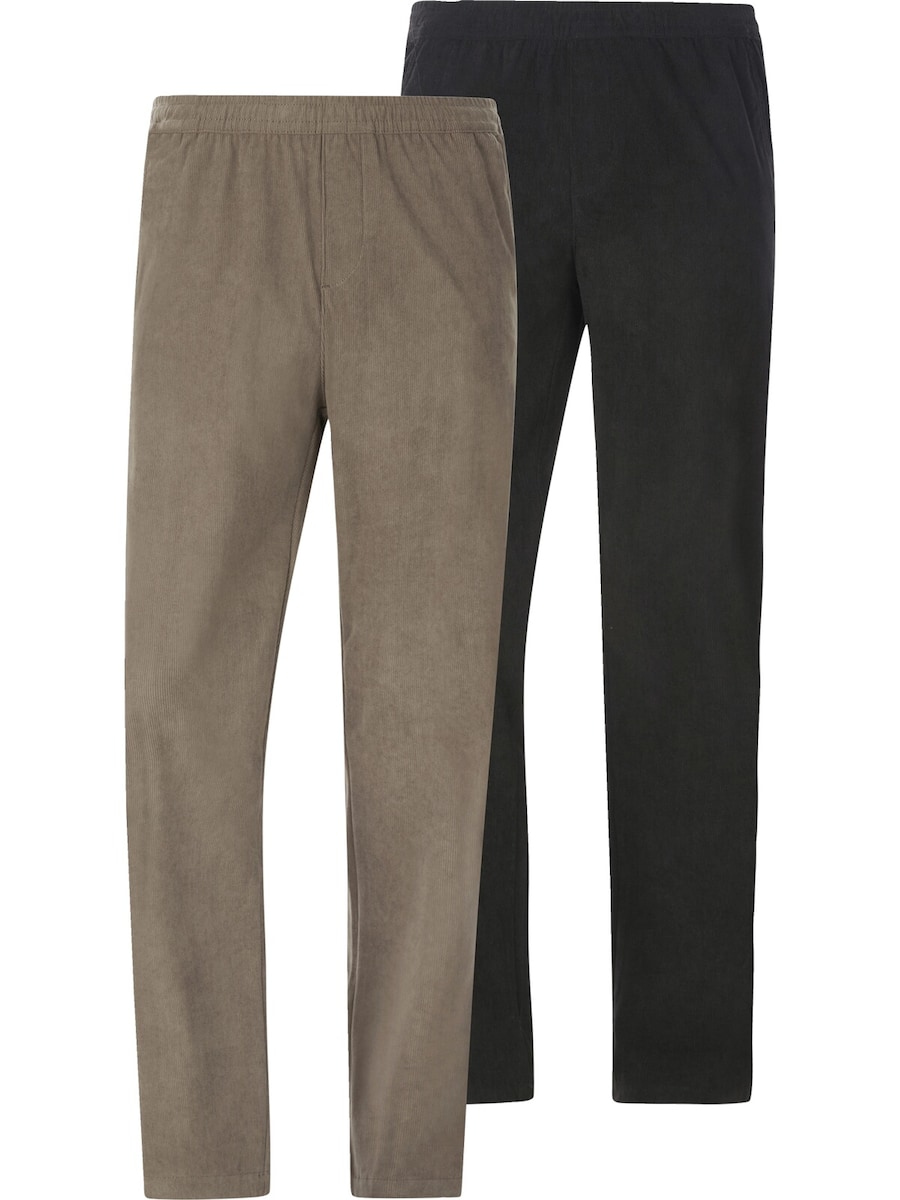 Обычные брюки Jan Vanderstorm Helstad, темно-бежевый/черный
Обычные брюки Jan Vanderstorm Helstad, темно-бежевый/черный