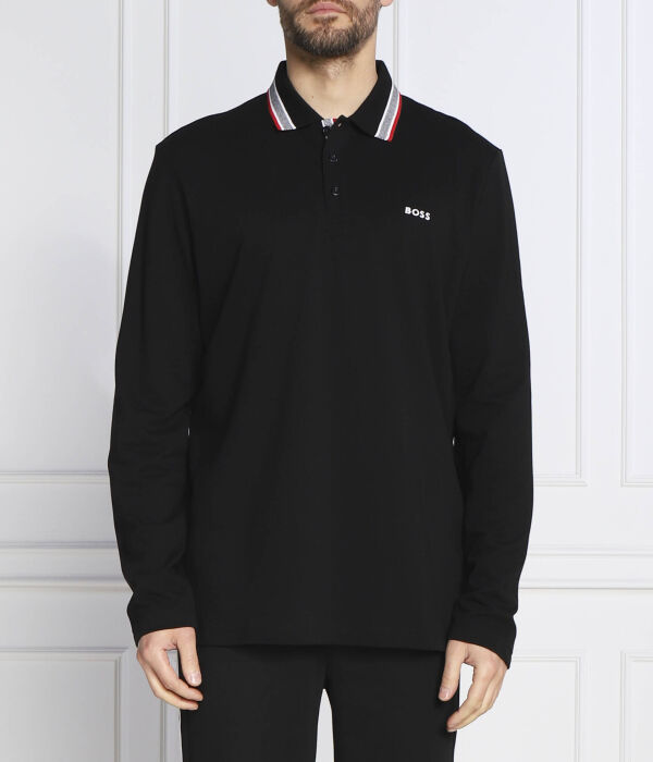 Поло плиссированное Boss Green Regular Fit, черный
Поло плиссированное Boss Green Regular Fit, черный