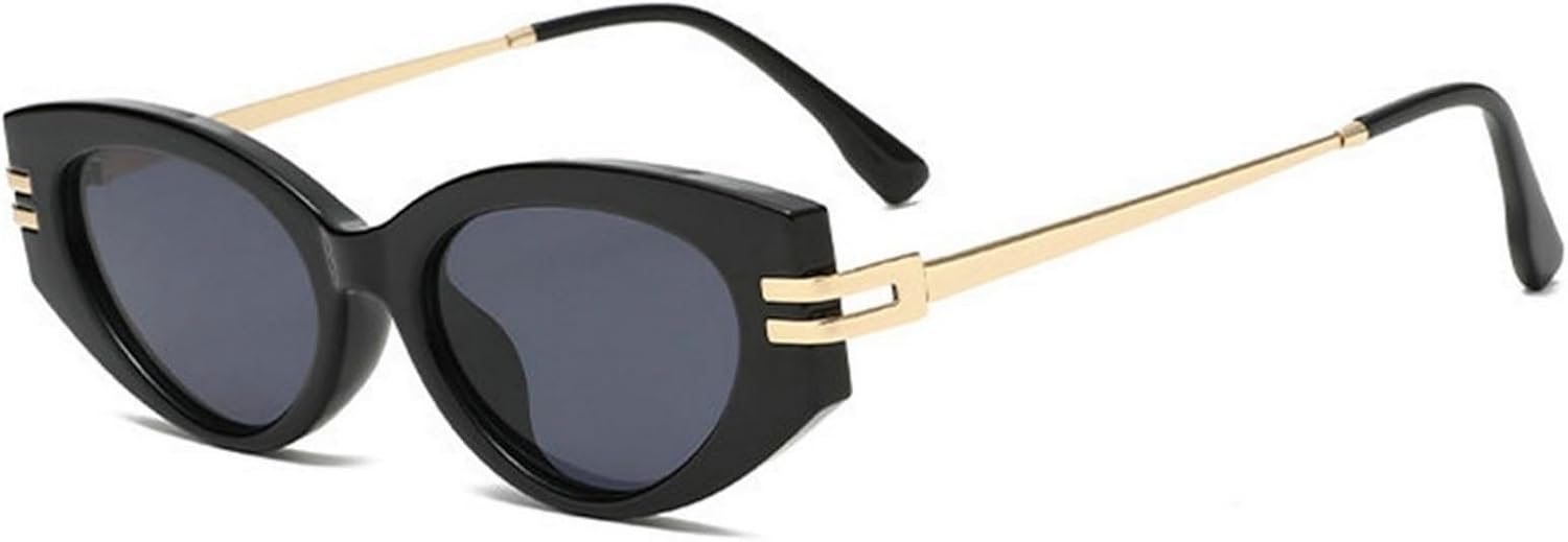 Солнцезащитные очки Willochra в стиле ретро-винтаж с металлической оправой «кошачий глаз» для женщин, 90-е годы, маленький, стильный, модный дизайн, защита от УФ-излучения UV400, C1
Солнцезащитные очки Willochra в стиле ретро-винтаж с металлической оправой «кошачий глаз» для женщин, 90-е годы, маленький, стильный, модный дизайн, защита от УФ-излучения UV400, C1