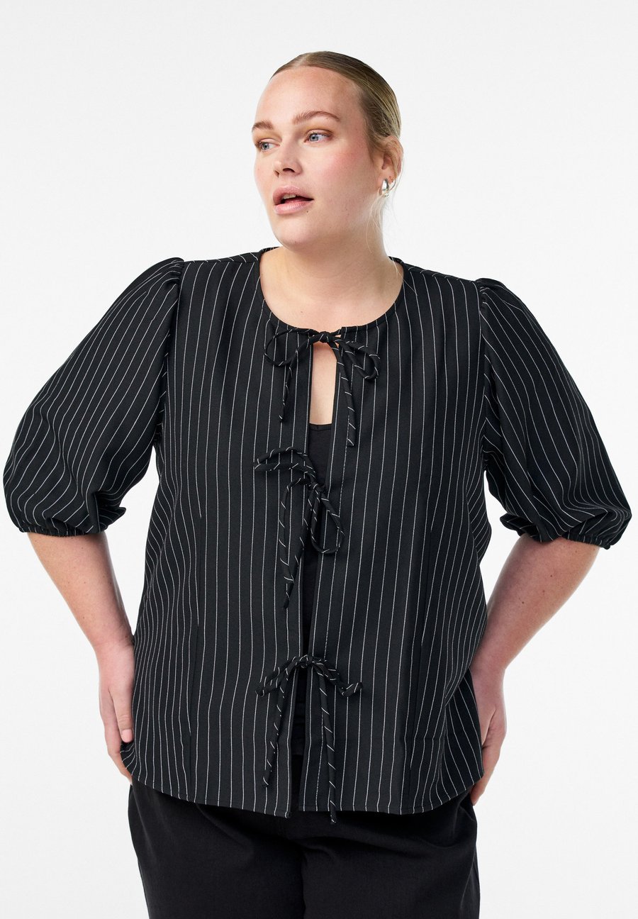 Блуза Zizzi Blouse, Black Stripe/Black
Блуза Zizzi Blouse, Black Stripe/Black