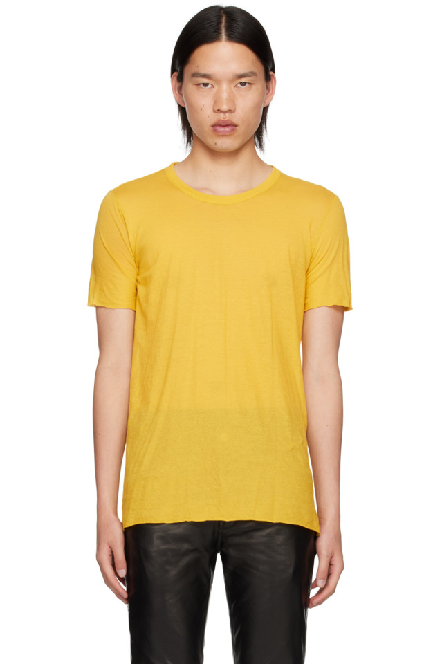 Футболка базового кроя Porterville Rick Owens, цвет lemon
Футболка базового кроя Porterville Rick Owens, цвет lemon