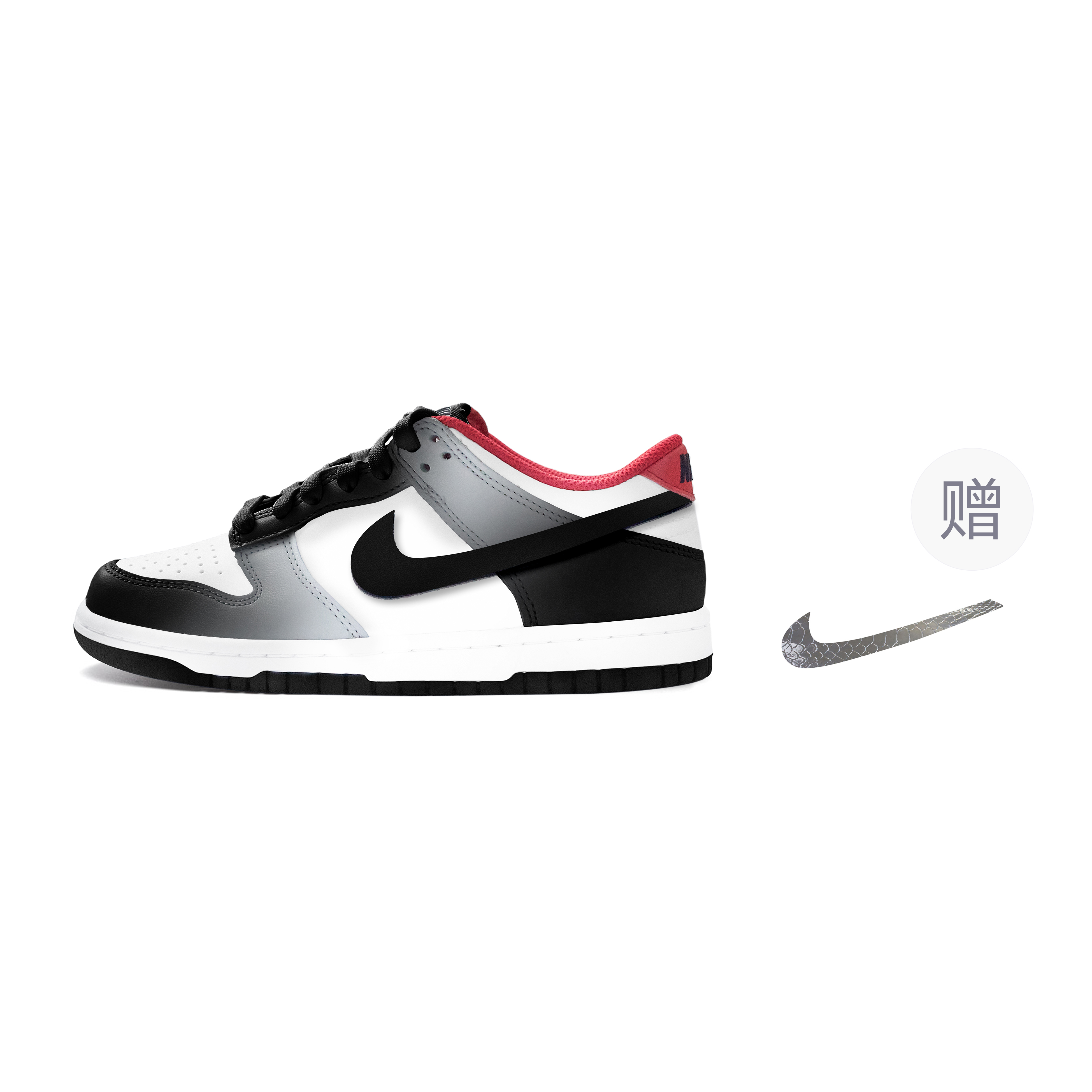 Детские кроссовки для скейтбординга Dunk «Year Of The Dragon» с низким верхом и противоскользящим покрытием для подростков Nike, серый
Детские кроссовки для скейтбординга Dunk «Year Of The Dragon» с низким верхом и противоскользящим покрытием для подростков Nike, серый