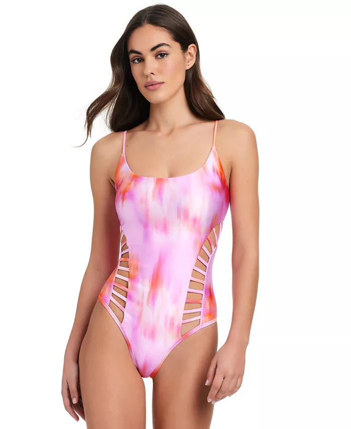 Женский цельнокроеный купальник Maillot с боковыми вырезами Red Carter, розовый
Женский цельнокроеный купальник Maillot с боковыми вырезами Red Carter, розовый