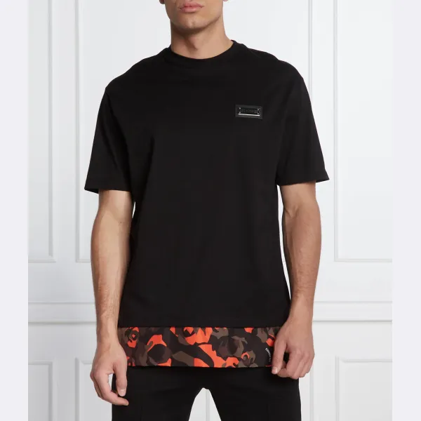 Футболка оверсайз Les Hommes, черный 
Футболка оверсайз Les Hommes, черный