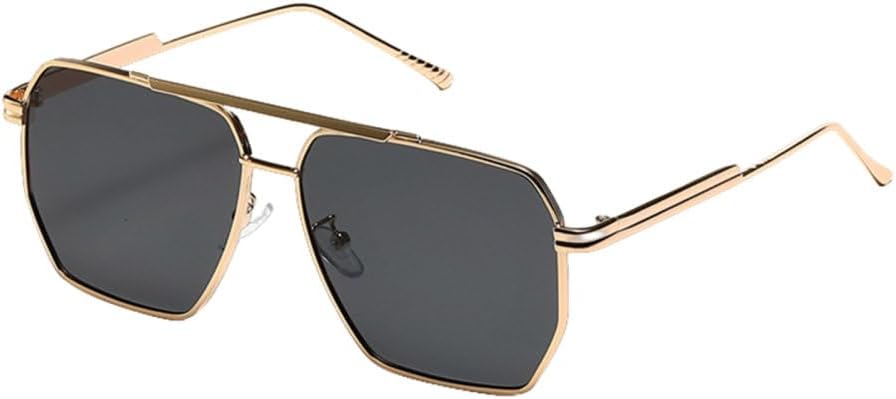 Солнцезащитные очки MUTYNE в большой оправе для мужчин, с металлическим двойным мостиком, квадратной формой, защитой от УФ-излучения UV400, для женщин, желто-коричневые, Gold With Black
Солнцезащитные очки MUTYNE в большой оправе для мужчин, с металлическим двойным мостиком, квадратной формой, защитой от УФ-излучения UV400, для женщин, желто-коричневые, Gold With Black