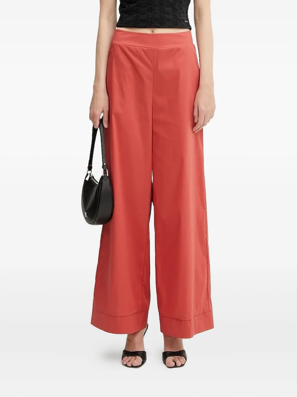 Декорированные брюки широкого кроя Liu Jo, красный
Декорированные брюки широкого кроя Liu Jo, красный