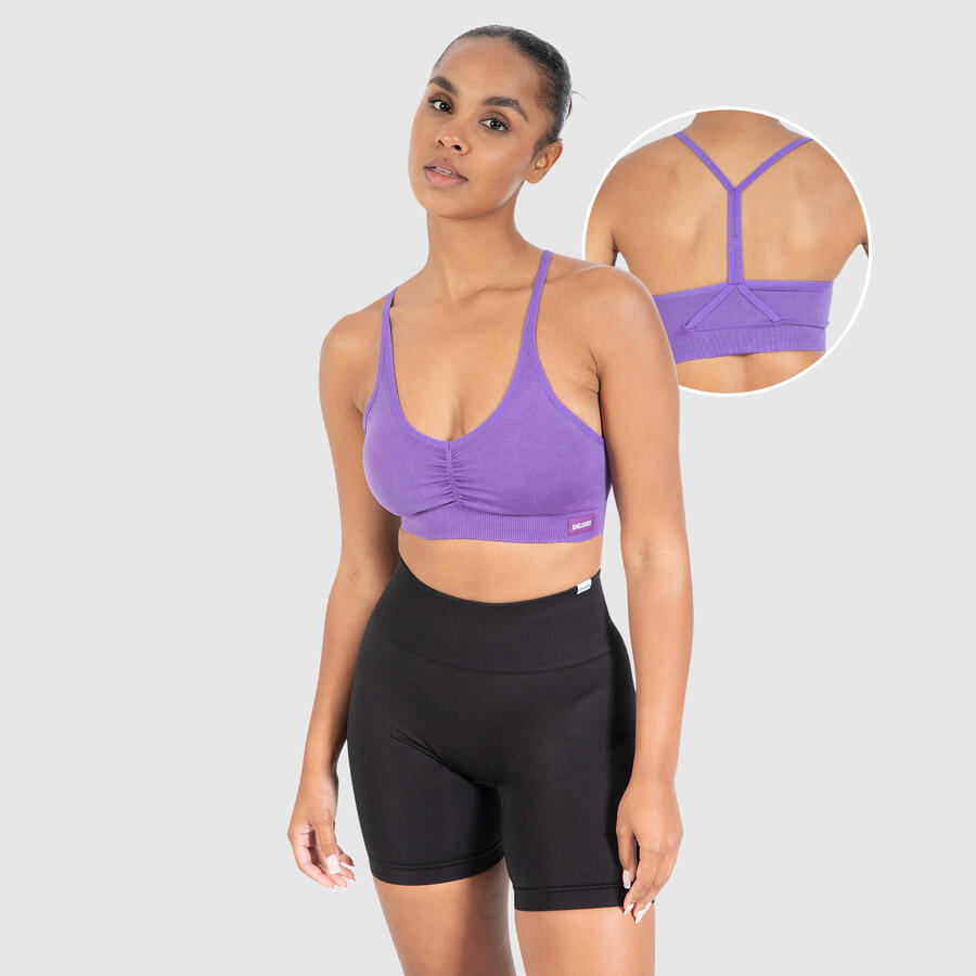 SMILODOX Женский спортивный бюстгальтер Batik Scrunch Icon Purple
SMILODOX Женский спортивный бюстгальтер Batik Scrunch Icon Purple