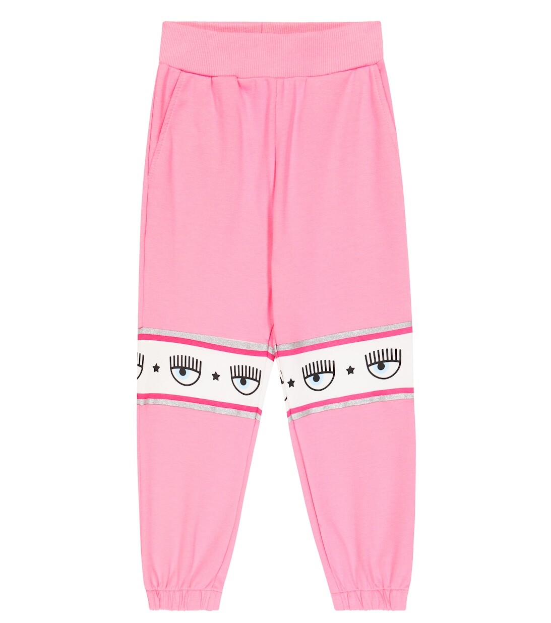 Спортивные брюки с принтом из коллаборации с Chiara Ferragni Monnalisa, розовый
Спортивные брюки с принтом из коллаборации с Chiara Ferragni Monnalisa, розовый
